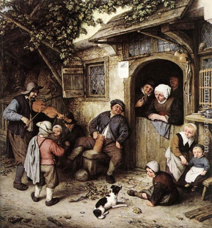 Adriaen van Ostade The Violinist